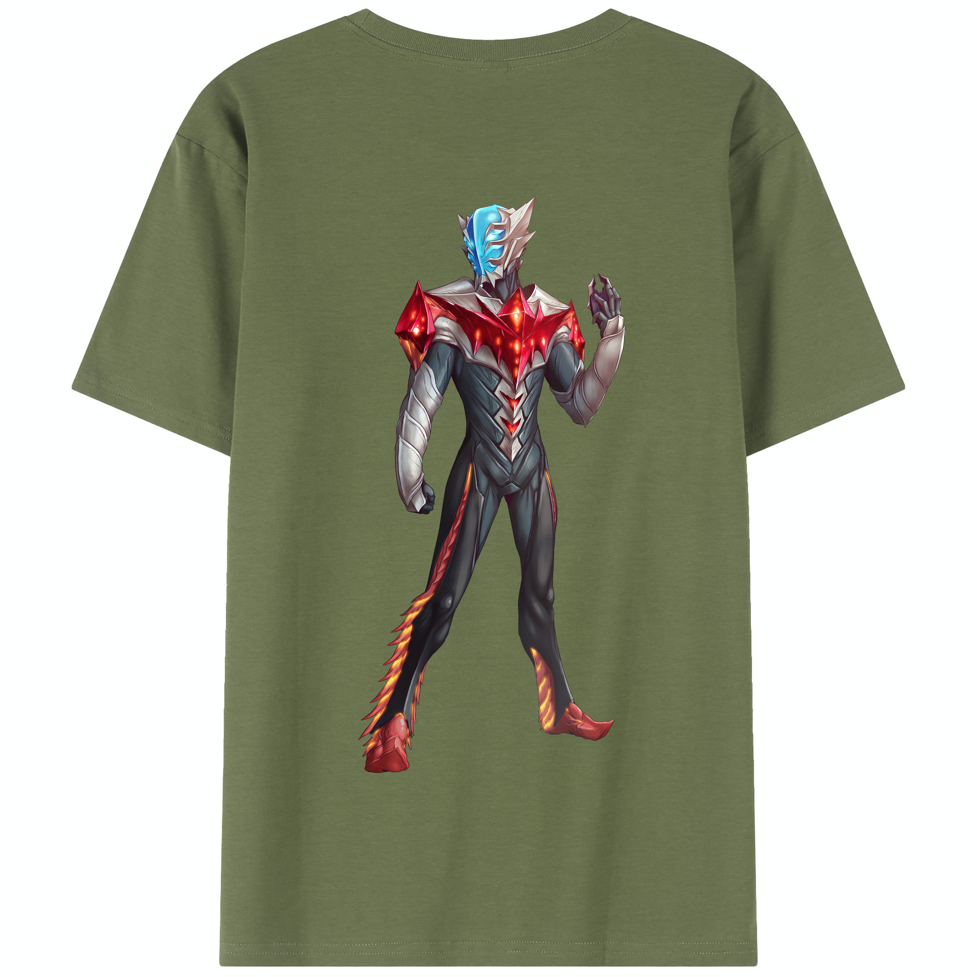 （画像用） ウルトラマン Ultraman 綿100％半袖Tシャツ（背面プリント）